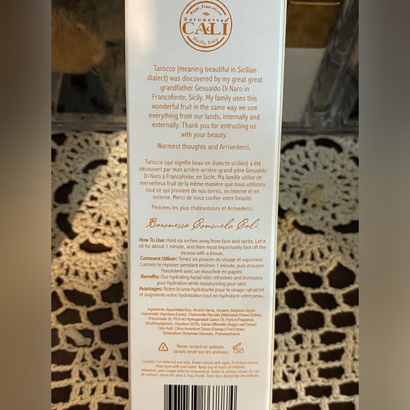 TAROCCO Moisturizing Facial Mist - Picture 4 of 6